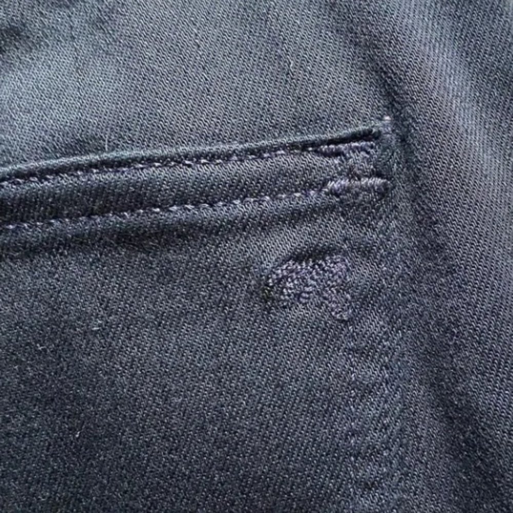 Madewell High Riser Skinny Jeans in Black Frost Size 27 - Picture 2 of 8